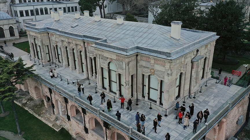Topkapı Sarayı’ndaki 165 yıllık Mecidiye Köşkü ilk kez ziyarete açılacak