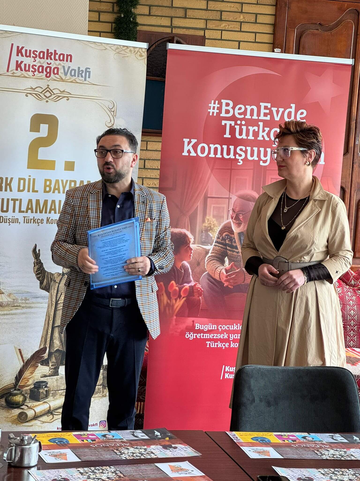 Hollanda’da gönüllü yürekler aynı sofrada buluştu: Türk Dil Bayramı için hazırlıklar hız kazandı