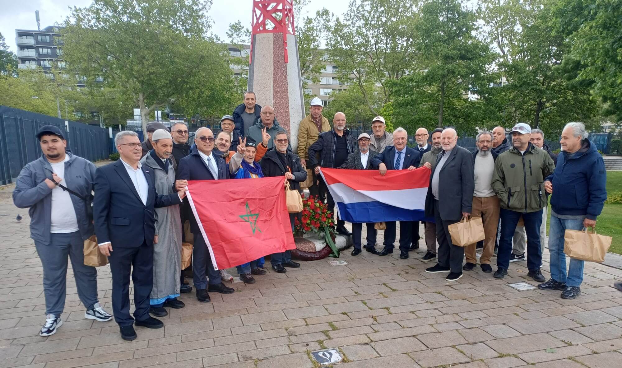 Rotterdam’da Faslı Şehit Askerler Anıldı