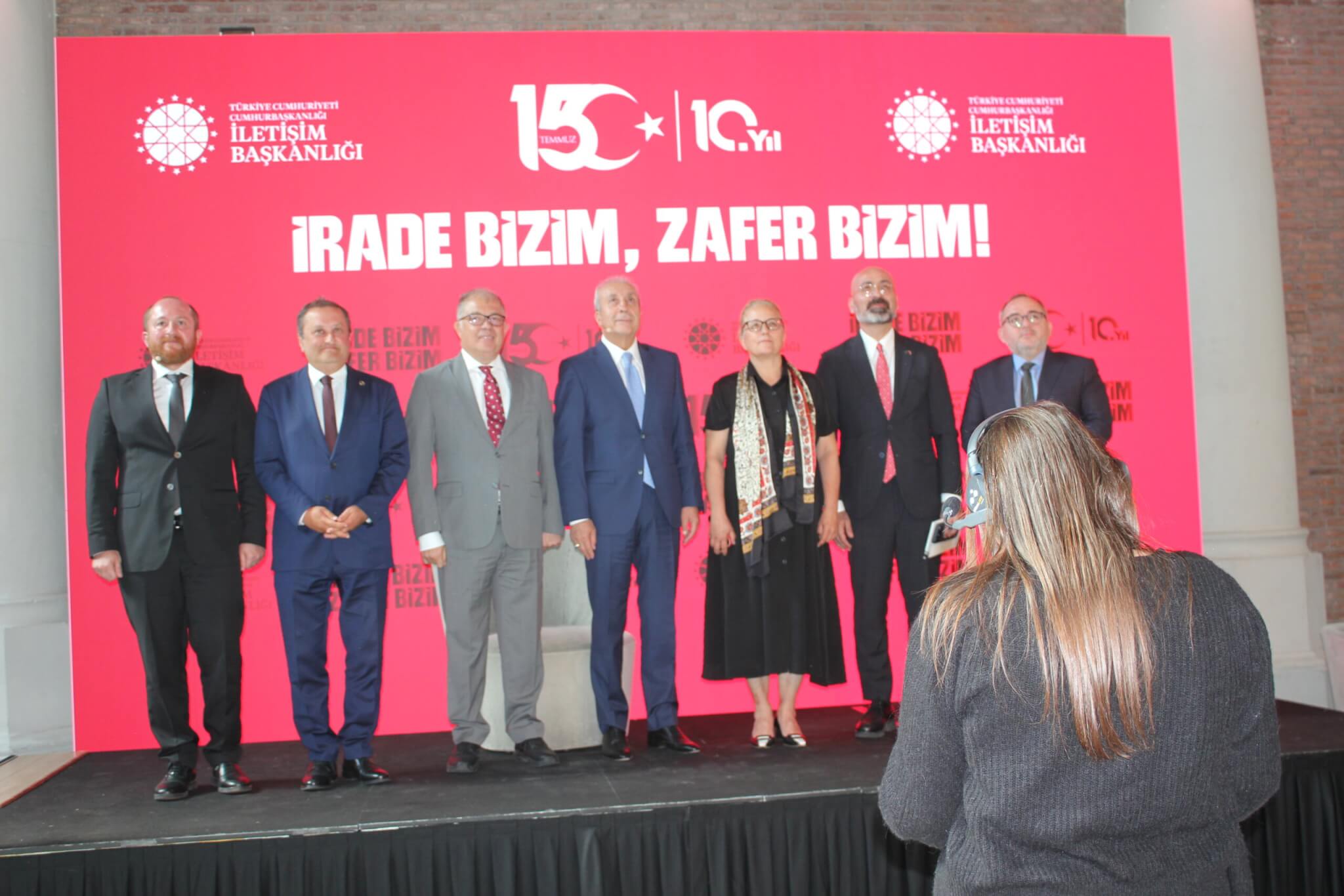 Amsterdam’da “15 Temmuz’un 10. Yılında: İrade Bizim Zafer Bizim” programı kapsamında panel düzenlendi